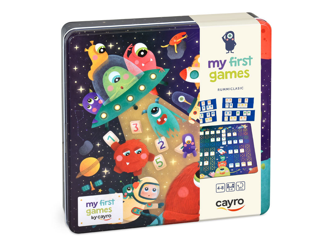 My First Rummiclasic - Inicia a los peques en el mundo Rummi - Cayro - Desde 4 años - 2 a 4 jugadores