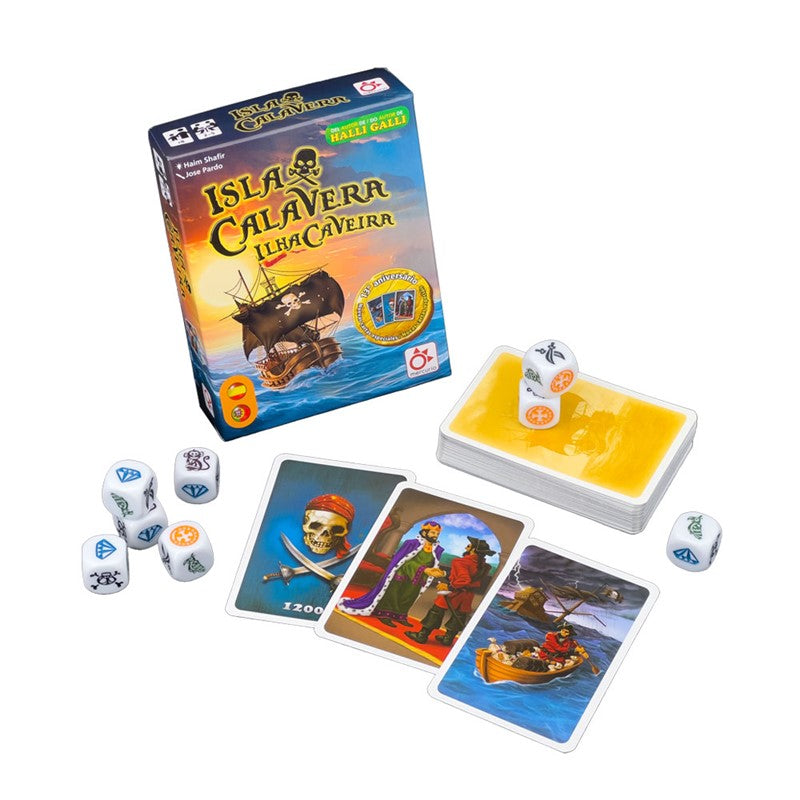 Isla Calavera - Juego de mesa - Mercurio - Desde 8 años