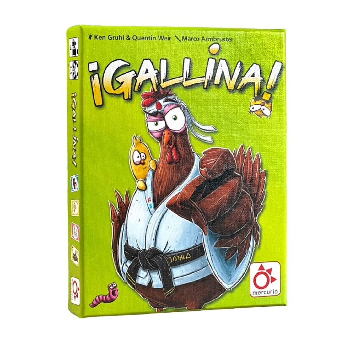 Gallina - Juego de mesa - Mercurio - Desde 8 años - De 2 a 5 jugadores