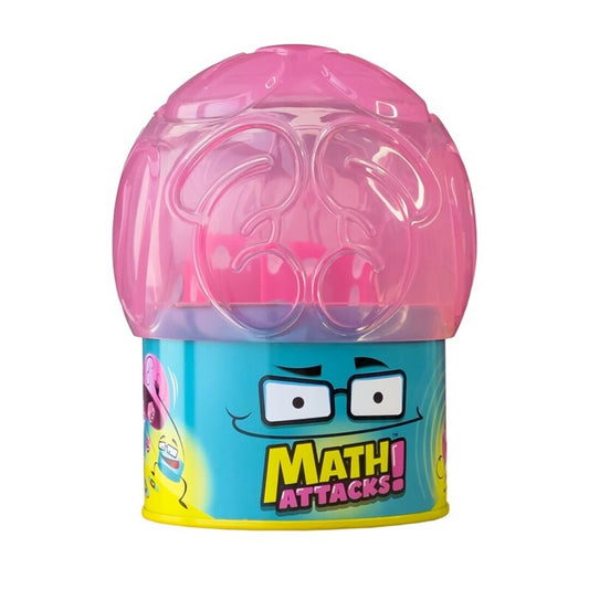 🐙 Math Attacks! – Risas, cálculos y reflejos en un cubilete con forma de cerebro (7+ años · 2-8 jugadores · 10 min) · Mercurio