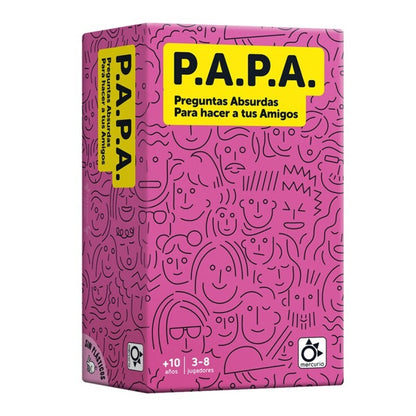 P.A.P.A. ( Papa )- Party Game - Mercurio - +12 años - 3 a 8 jugadores