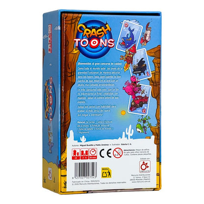 Crash Toons - Juego de mesa - Mercurio - 2-6 jugadores - 8+ años - 20 min