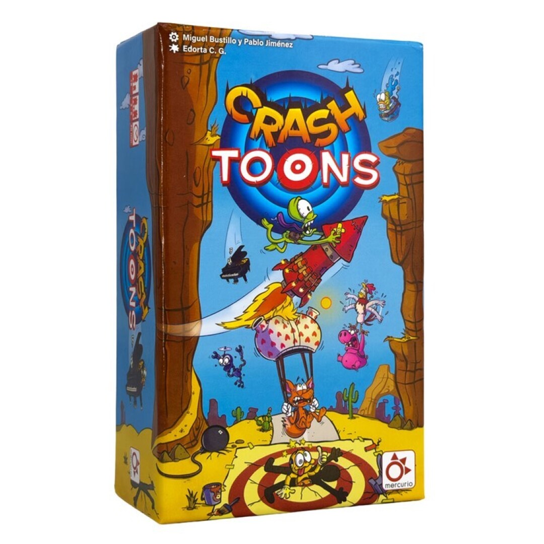 Crash Toons - Juego de mesa - Mercurio - 2-6 jugadores - 8+ años - 20 min