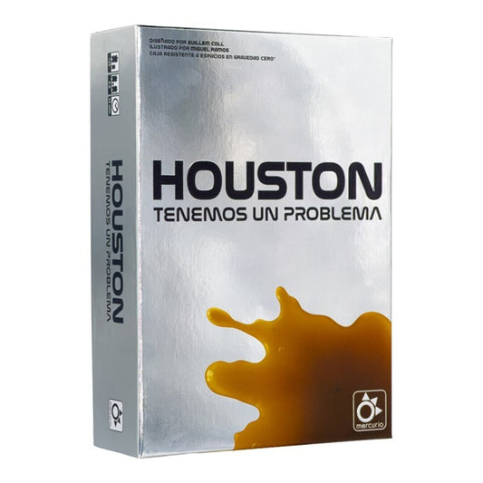 Houston Tenemos un Problema  - Juego Colaborativo para equipos compenetrados  - 3-6 jugadores - +10 años - Mercurio