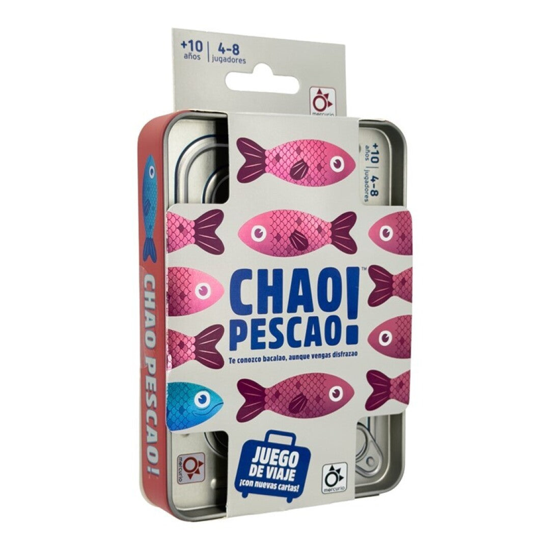 Chao Pescao Edición viaje - Party game de faroleo e intuición - 4-8 jugadores - +10 años - Mercurio (Copia)