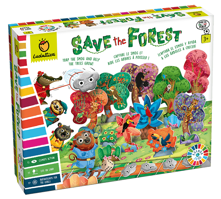 Save the Forest - Juego de mesa - Ludattica - Desde 3 años Board Games
