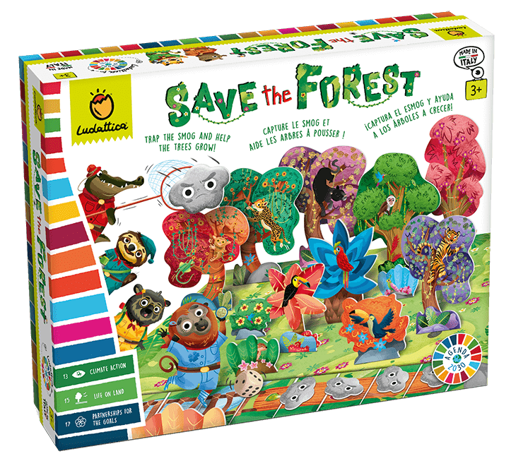 Save the Forest - Juego 3 AÑOS - Ludattica