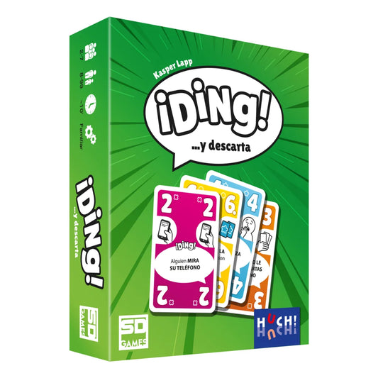 Ding - Juego de cartas - SD GAMES - 8+ años - 2 a 7 jugadores