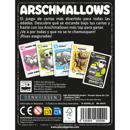 Arschmallows - Juego de mesa - SD GAMES - 9+ AÑOS - 2 a 6 jugadores
