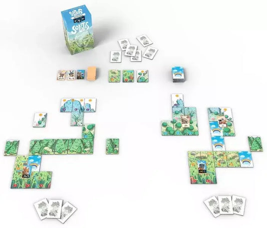 Solsticio - Juego de mesa - MALDITO GAMES - Desde 8 años - 1 a 2 jugadores