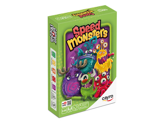 Speed Monsters - Juego de mesa - Cayro - Desde 8 años Board Games