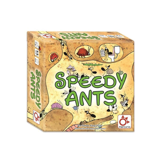 Speedy Ants juego cartas y números Mercurio