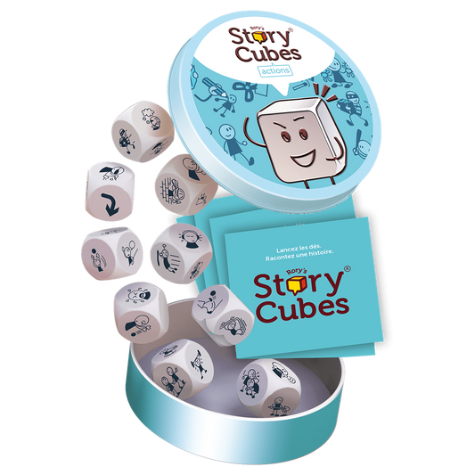 Story Cubes Acciones - Juego de mesa - Asmodee - Desde 8 años Board Games