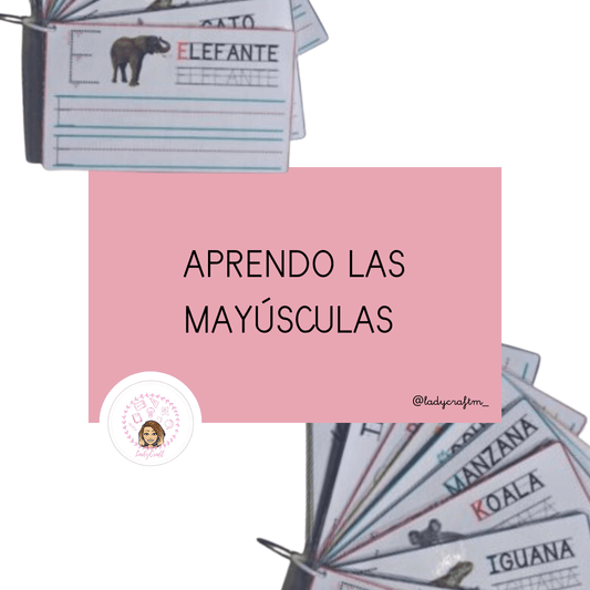 Aprendo las mayúsculas | Ladycraft E-Books