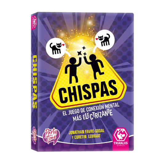 Chispas - Juego de conexión mental - Tranjis - 2 a 6 jugadores +8 años (RESERVA)