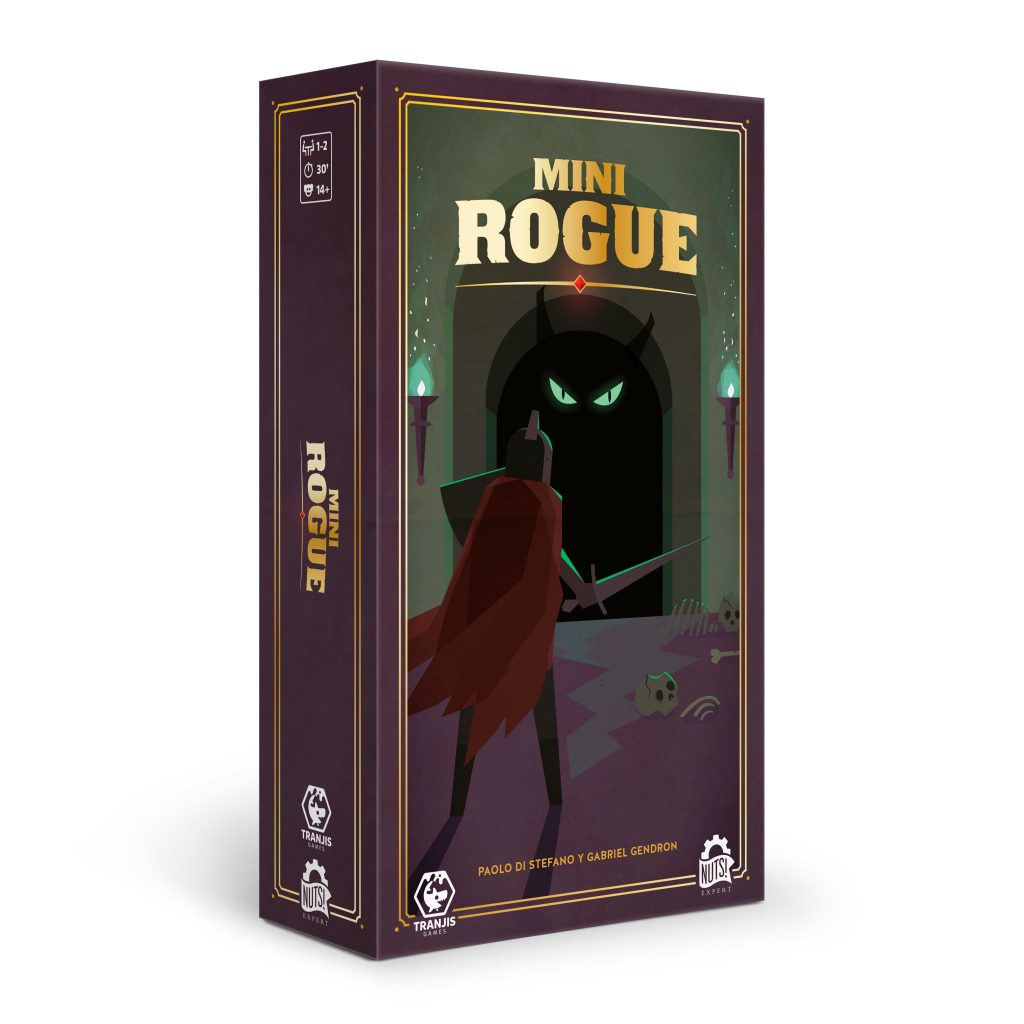 Mini Rogue  - Juego de mesa  - Tranjis - +14 años - 1 a 2 jugadores