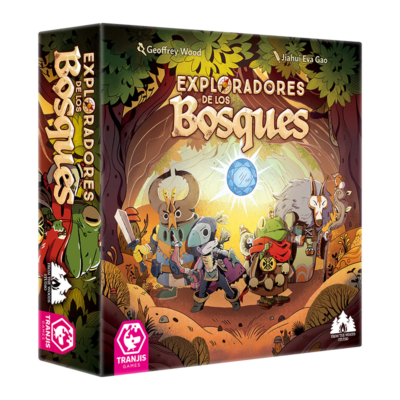 Exploradores de los Bosques  - Juego de mesa cooperativo  - Tranjis - +10 años - 1 a 4 jugadores