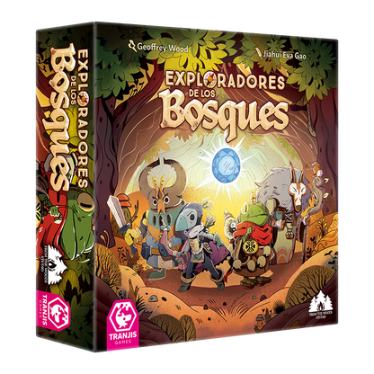 Exploradores de los Bosques  - Juego de mesa cooperativo  - Tranjis - +10 años - 1 a 4 jugadores