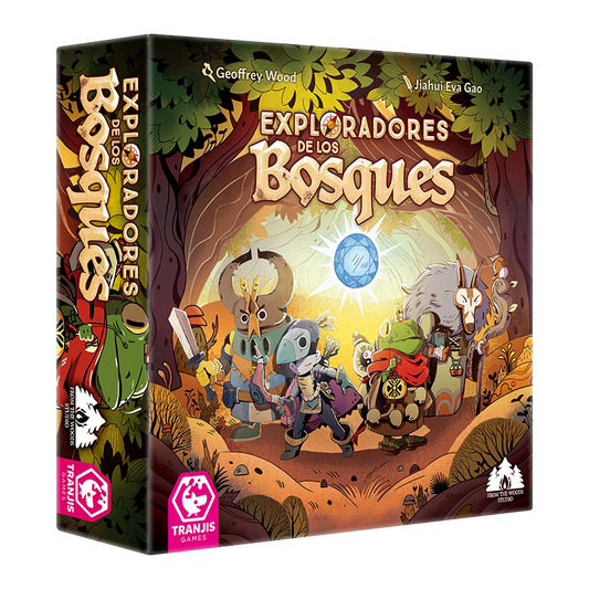 Exploradores de los Bosques  - Juego de mesa cooperativo  - Tranjis - +10 años - 1 a 4 jugadores