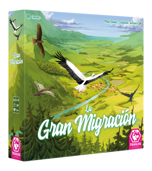 La Gran Migración - Juego de mesa Party - Tranjis - Desde 8 años + de 2 a 8 jugadores (Reserva)