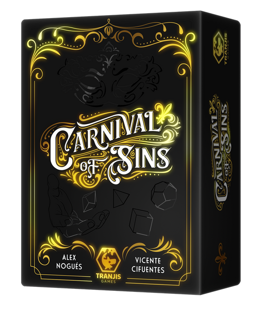 Carnival of Sins  - Juego astucia y deducción - Tranjis - 2 a 5 jugadores - +10 años