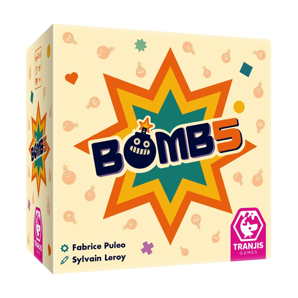 Bomb5 - Juego de mesa - Tranjis - 2-5 jugadores - 7+ años - 15 min