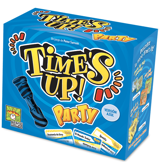 Time's Up! Party 2 Versión azul - Juego de mesa - Asmodee - Desde 8 años Board Games