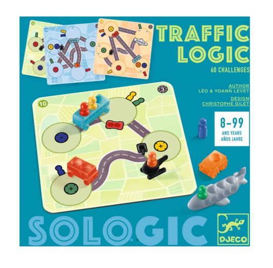 Traffic Logic | Juego de lógica desde los 8 años | Djeco