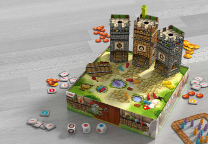 Tumulto de Caballeros y El Gran Espectáculo de Dragones - Juego de mesa - Haba - Desde 4 años