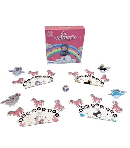 Unicornia - Juego de mesa - Atomo - Desde 5 años Board Games