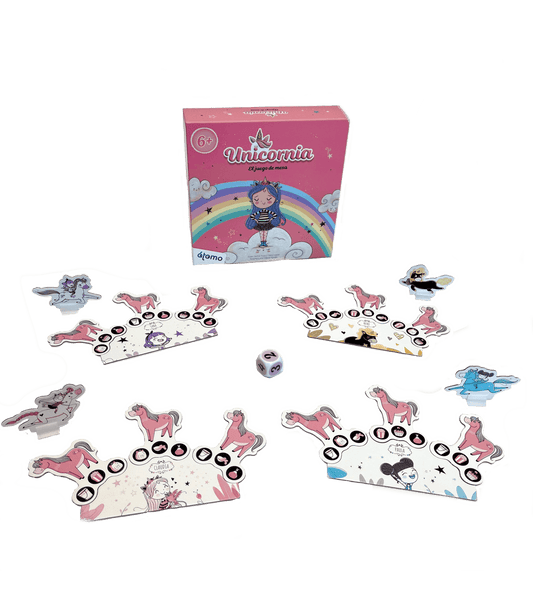 Unicornia - Juego de mesa - Atomo - Desde 5 años Board Games