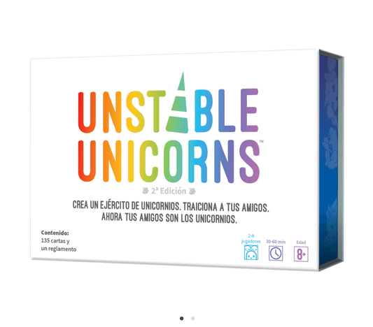 Unstable Unicorns Juego de Cartas