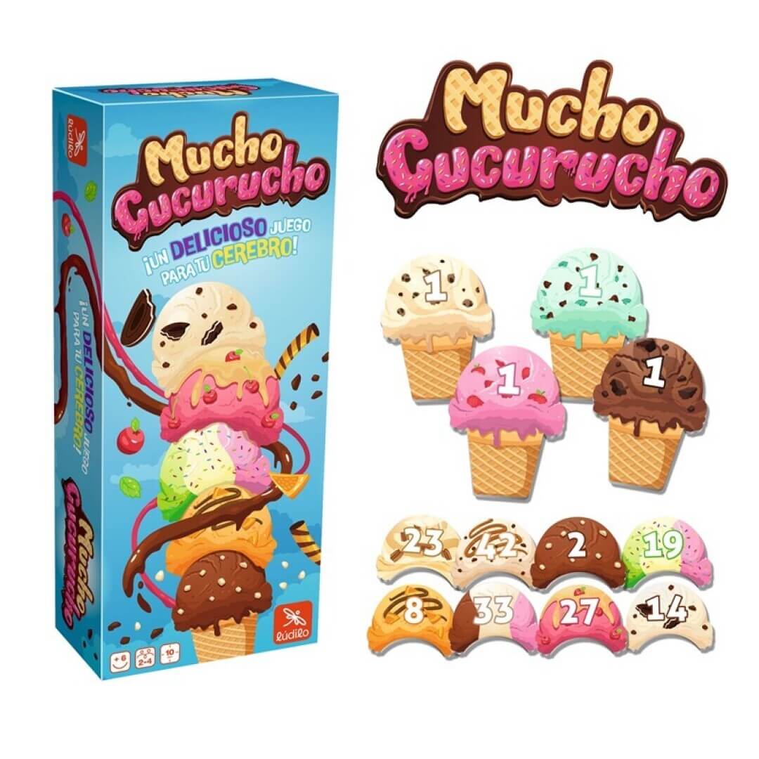 Mucho Cucurucho - Juego de mesa - Ludilo - Desde 6 años Board Games