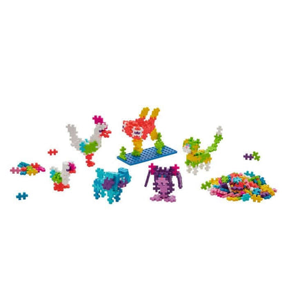 Learn to Build: Pets (250 pcs) Juego de construcción desde los 5 años Plus Plus Building Toys