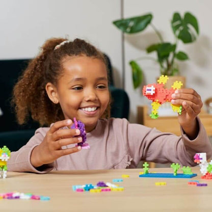 Learn to Build: Pets (250 pcs) Juego de construcción desde los 5 años Plus Plus Building Toys