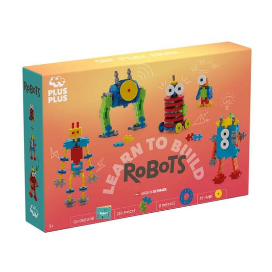 Robots Learn to Build 250 piezas Juego de construcción desde los 5 años Building Toys