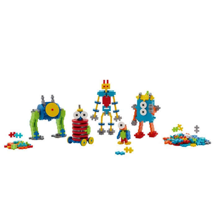 Robots Learn to Build 250 piezas Juego de construcción desde los 5 años Building Toys