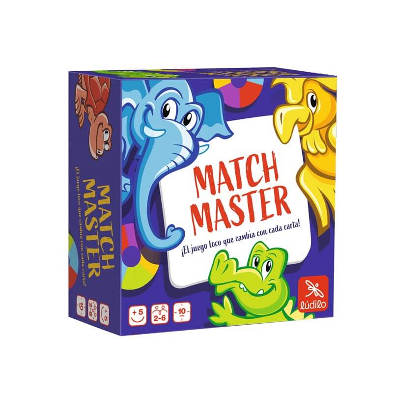 Match Master - Juego de mesa - Ludilo - Desde 5 años Board Games
