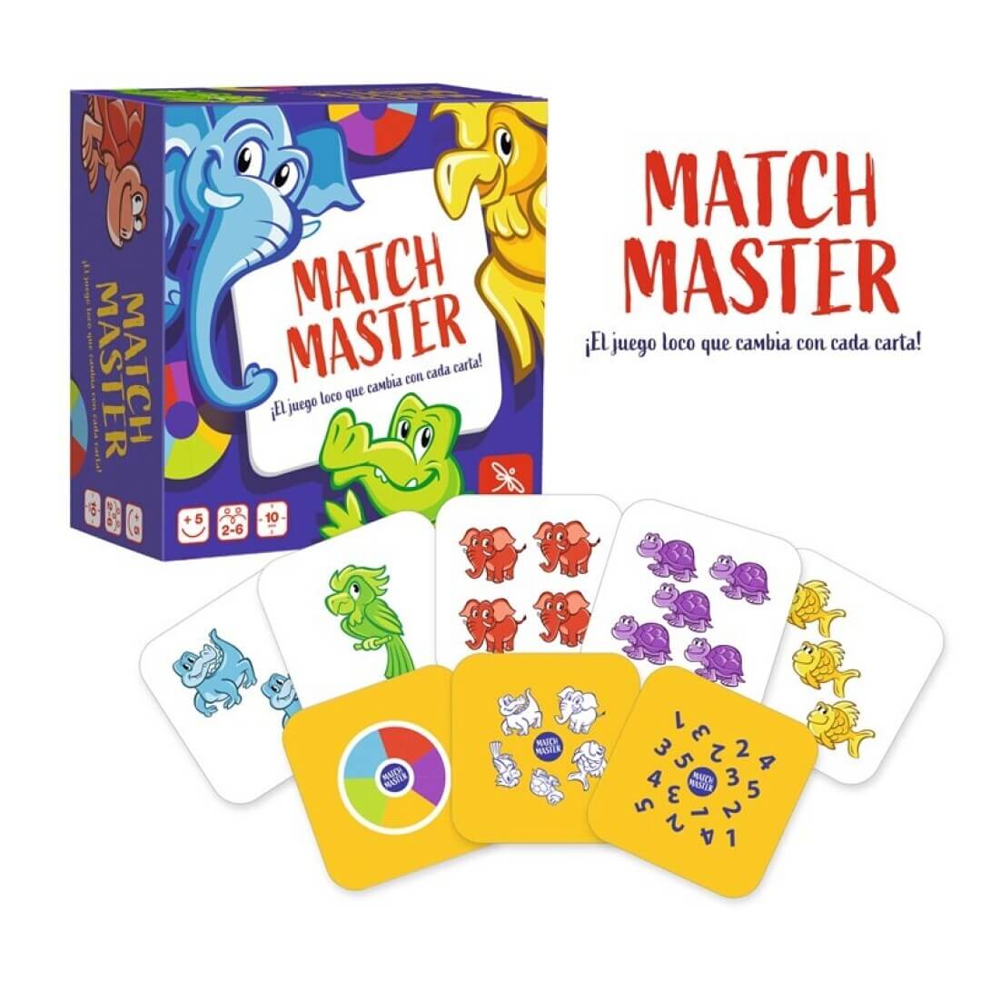 Match Master - Juego de mesa - Ludilo - Desde 5 años Board Games