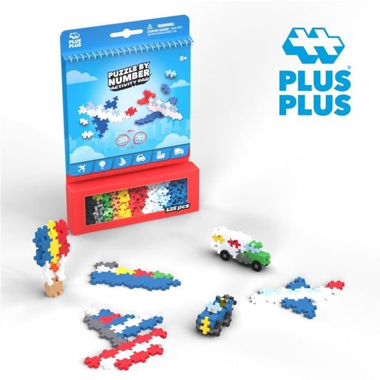 Activity Pad Transporte 125 PCS Plus Plus