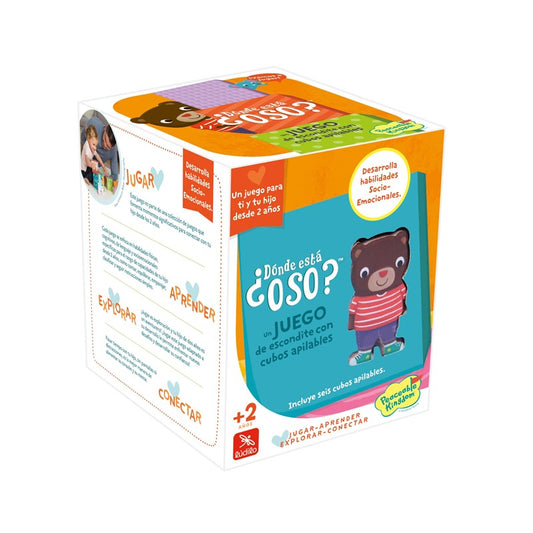 ¿Dónde está Oso? - Juego de mesa - Ludilo - Desde 2 años
