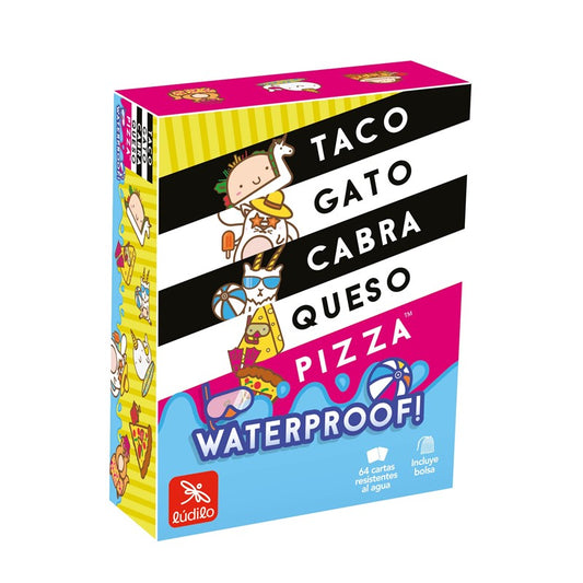 Taco Gato Cabra Queso Pizza Waterproof Juego de mesa - Ludilo - Desde 8 años