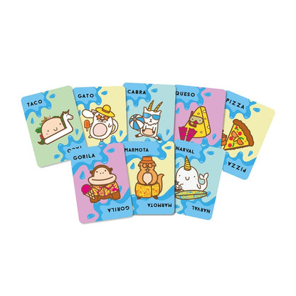 Taco Gato Cabra Queso Pizza Waterproof Juego de mesa - Ludilo - Desde 8 años