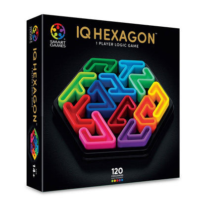 IQ Deluxe Hexagon - Juego de lógica - SMART GAMES - Desde 14 años
