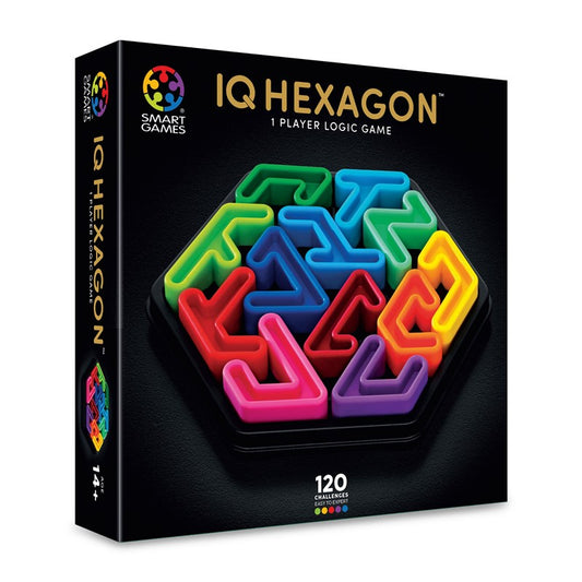 IQ Deluxe Hexagon - Juego de lógica - SMART GAMES - Desde 14 años