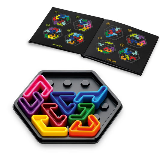 IQ Deluxe Hexagon - Juego de lógica - SMART GAMES - Desde 14 años