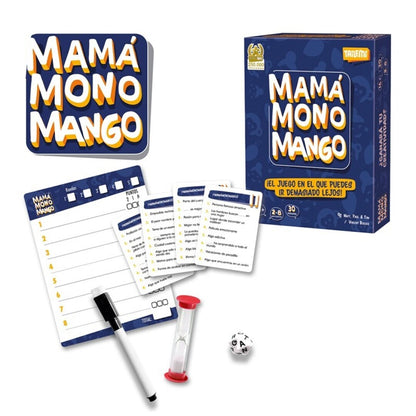 Mamá Mono Mango - Juego de mesa - Ludilo - 2-8 jugadores - 16+ años - 30 min