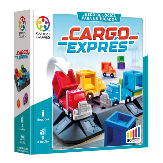 Cargo Expres - Juego de mesa - SmartGames - 1 jugador - 9+ años - 10 min