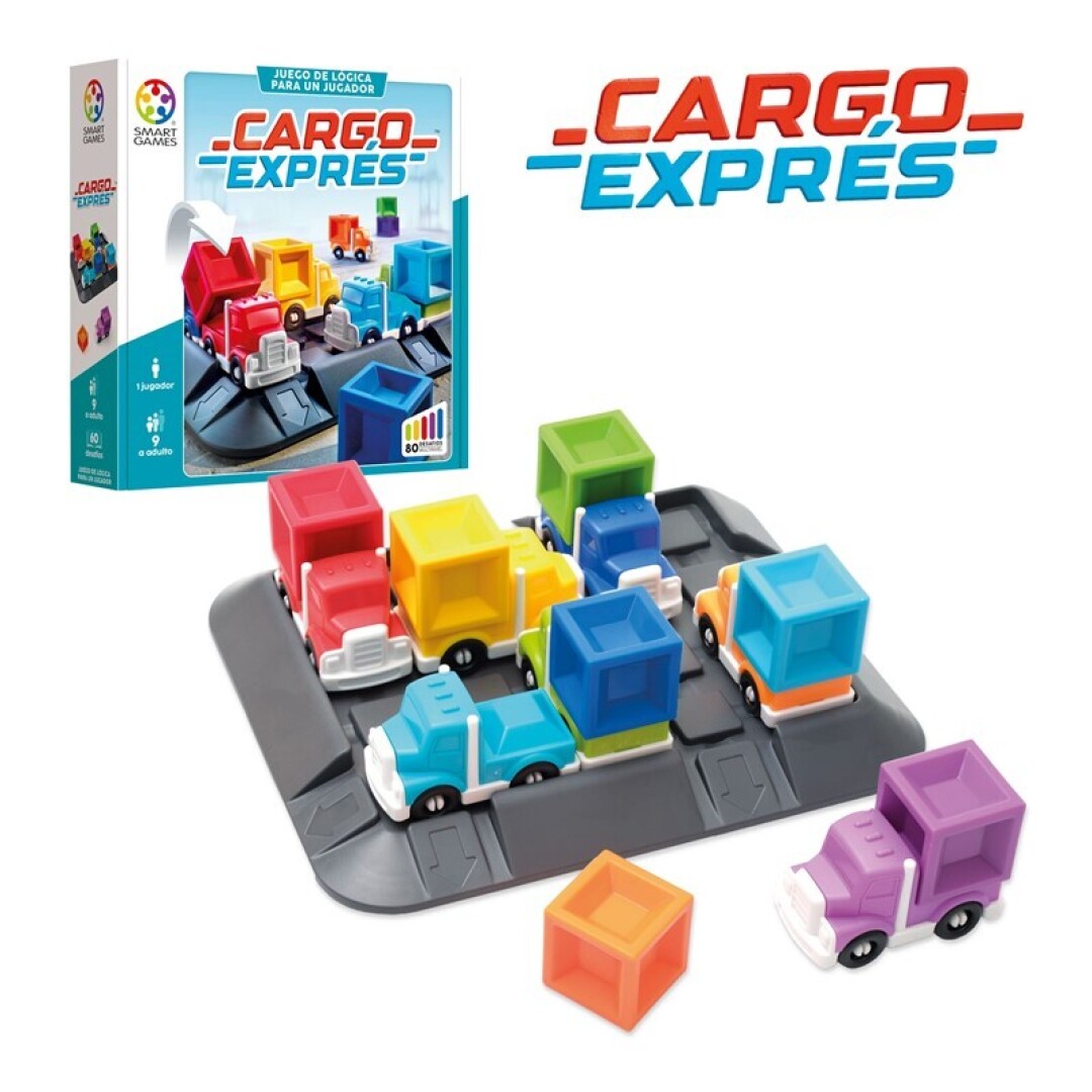 Cargo Expres - Juego de mesa - SmartGames - 1 jugador - 9+ años - 10 min