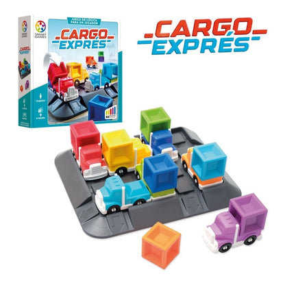 Cargo Expres - Juego de mesa - SmartGames - 1 jugador - 9+ años - 10 min